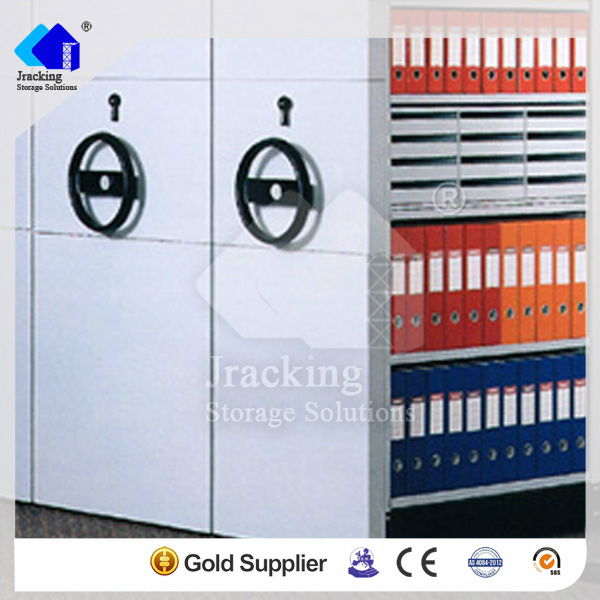 Manual compactor file racking system 3