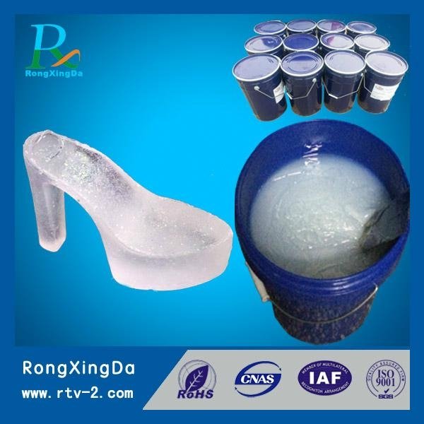 rtv-2 liquid silicone rubber for shoe soles molding making