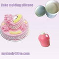 addition high transparent food grade liquid silicone rubber for cake molding