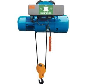 Frequency inverting wirerope Hoist