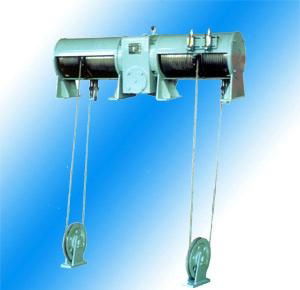 .Double Hook Wirerope Hoist