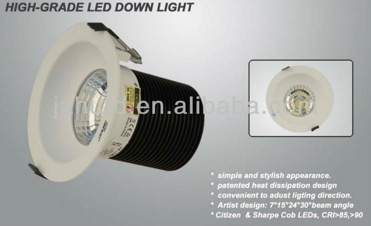 Exclusive design factory price durable indoor led down light cob 3