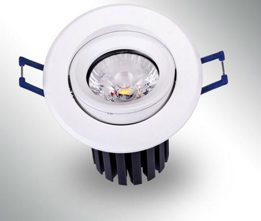 elegant white housing 10w COB led ceiling light 4