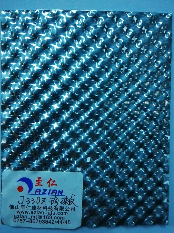 Anodized Embossed Aluminum Plates----the Pearl 1