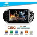 Android 4.0 WIFI+SKype+MSN+Facebook+HDMI game console mp5 player