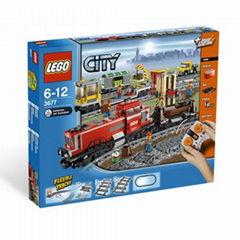 LEGO Train Set 3677 Red Cargo Train