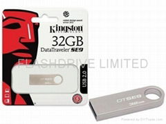 Brand New Kingston metal USB DT SE9 DTSE9H 32GB DTSE9 32G 32 Flash Pen Drive 