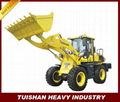 4WD Articulated Mini Wheel Loader For