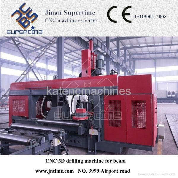 CNC H beam 3D Drilling Machine