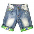 Children Boy Jeans Cotton Shorts Pants