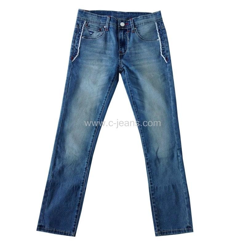 White Wash Jeans Pants  Popular Blue Colour Fashion Design for 2014 Jeans