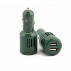 2014 LONGRICH travel car charger with USB port for mother's day gifts