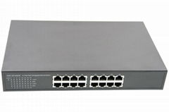 16-Port 10/100Mbps Fast Ethernet Switch