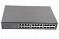 24-Port 10/100Mbps Fast Ethernet Switch-Web manage