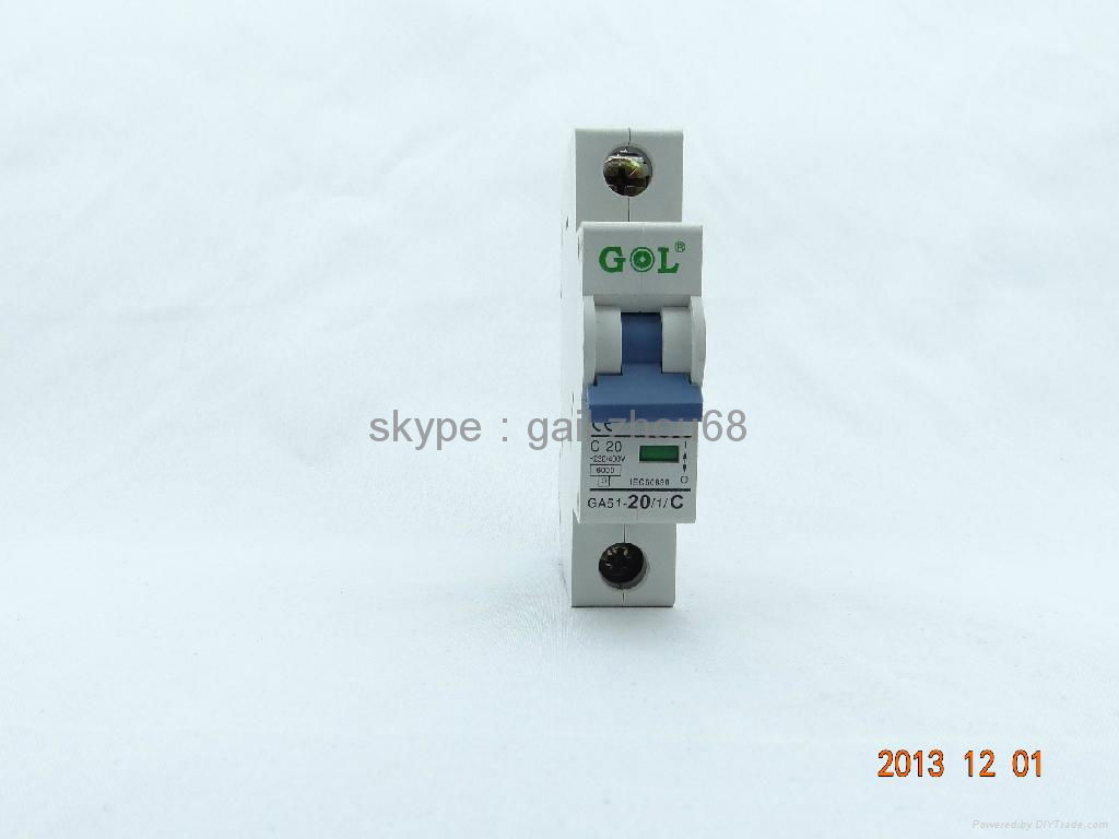 L7 Old and newType 1P Mini Circuit Breaker MCB