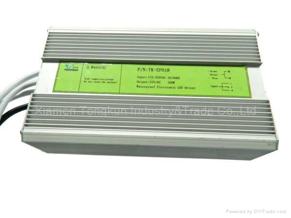 Manufacture 200W Constant Current outdoor waterproof LED lighting driver