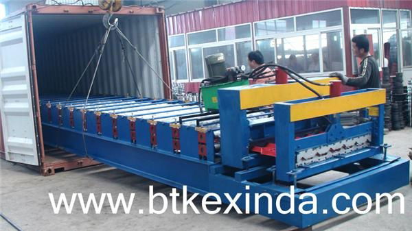 glazed tile roll forming machine 4