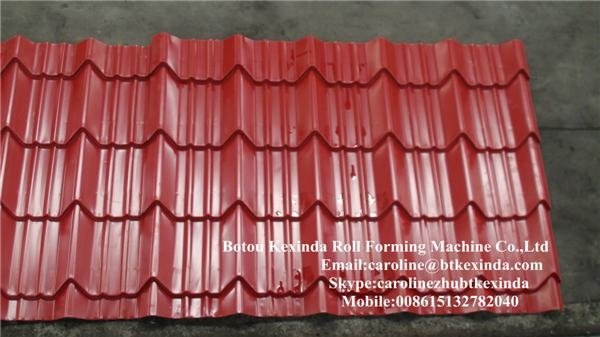 glazed tile roll forming machine 2