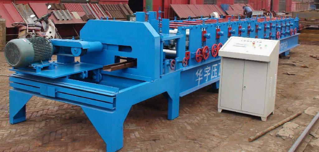 C purlin roll forming machine 3