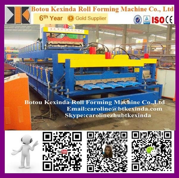Russian roll forming machine