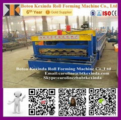 Car panel roll forming machine