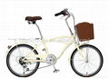 20'' Ladies Beach Cruiser Bike With 6