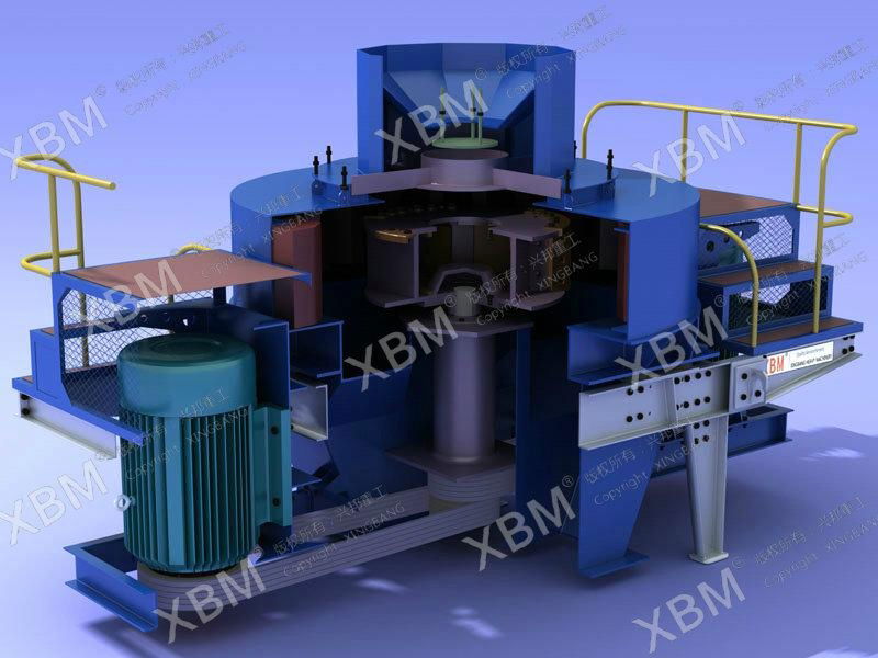 Henan XBM Hot Selling gypsum impact crusher For Sale 4