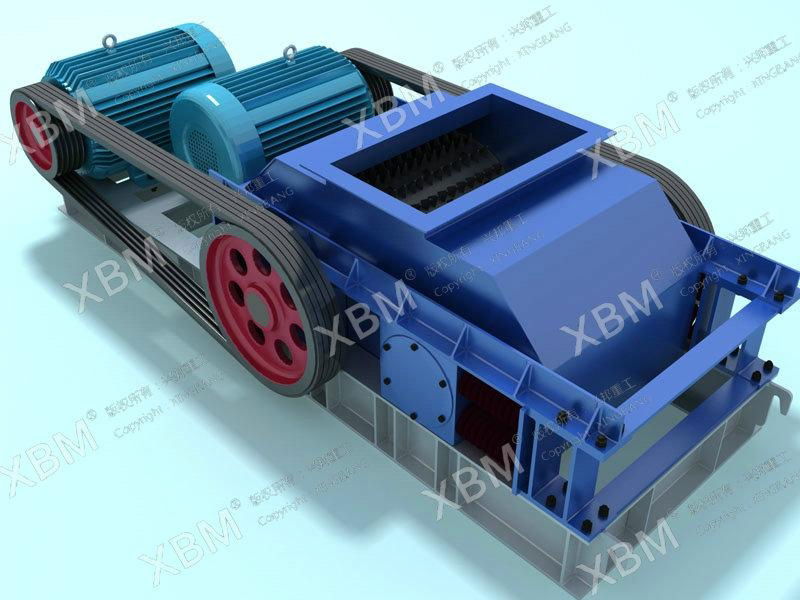 High Efficiency Low Energy Consumption double roller stone crusher 5