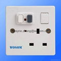 RCD Protected Safety Socket (WS---DKP) 1