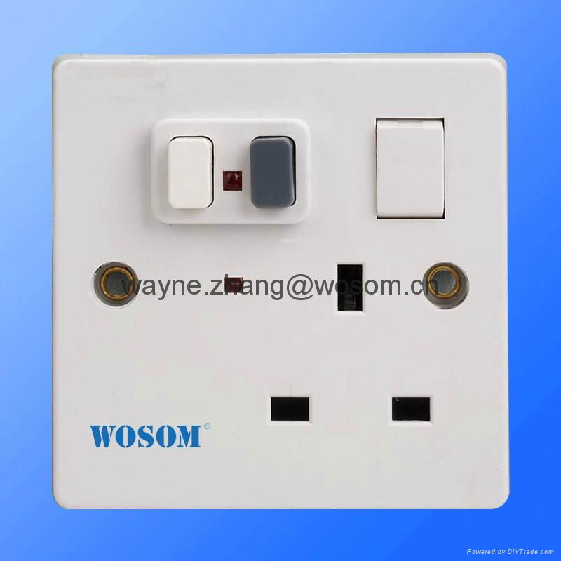 RCD Protected Safety Socket (WS---DKP)