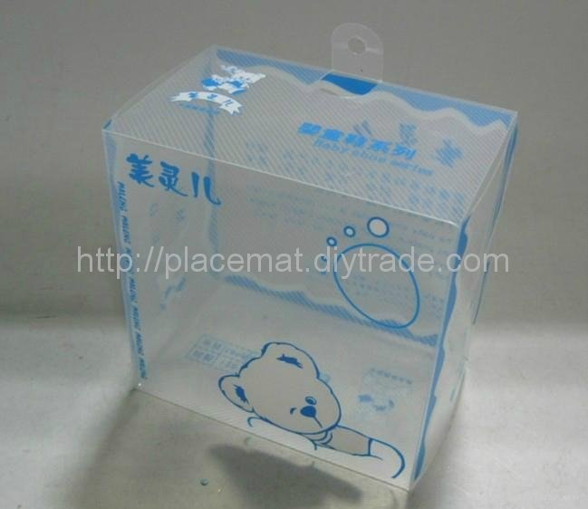 Customed printed PVC gift Box 2