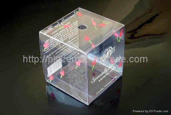 Customed printed PVC gift Box
