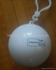 wholesale plastic round smooth poncho ball