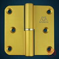 3*3*3.0 Brass Finish Aluminium Hinge 1