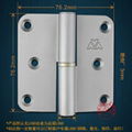 3*3*3.0 Brass Finish Aluminium Hinge 4