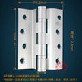 Stainless Steel Foldout Door Hinge 3