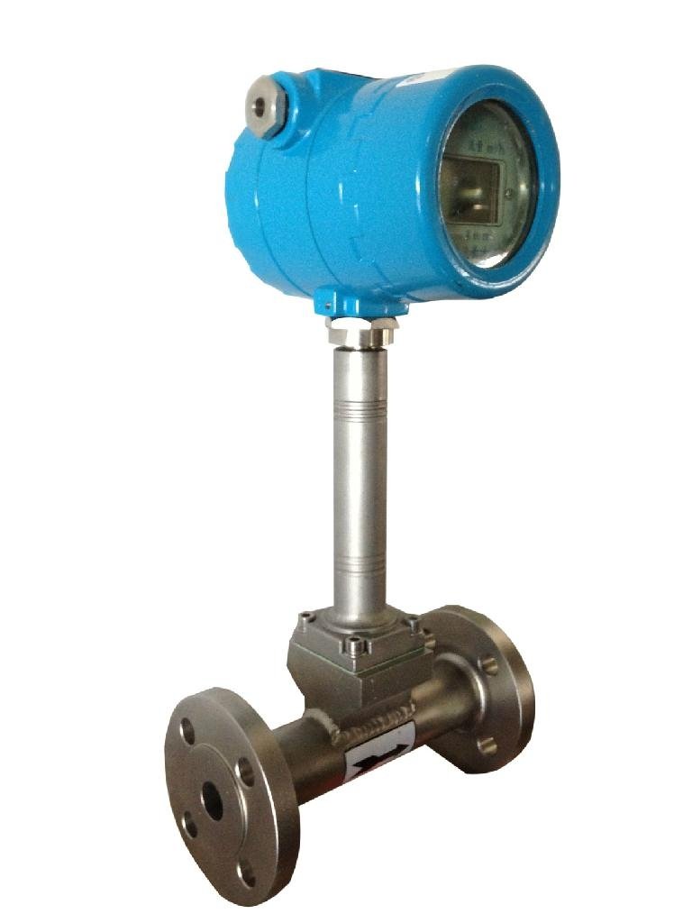 Air & Gas High Accuracy Vortex Flow Meter With Output 2