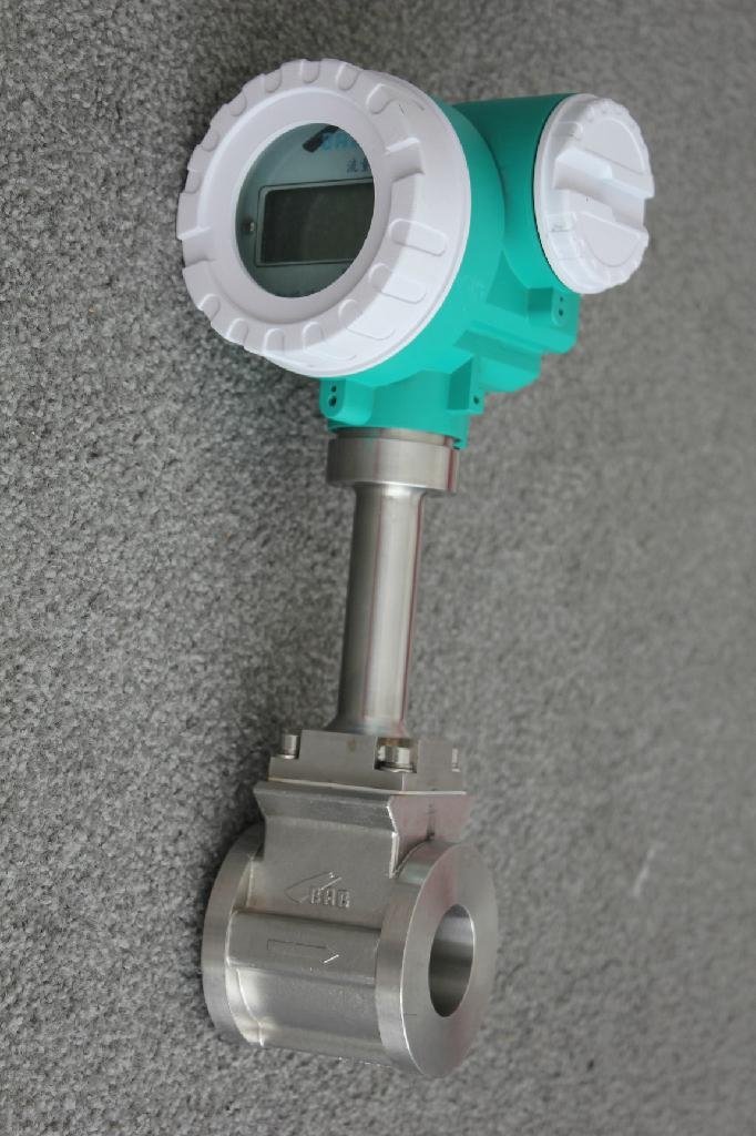 Air & Gas High Accuracy Vortex Flow Meter With Output 5