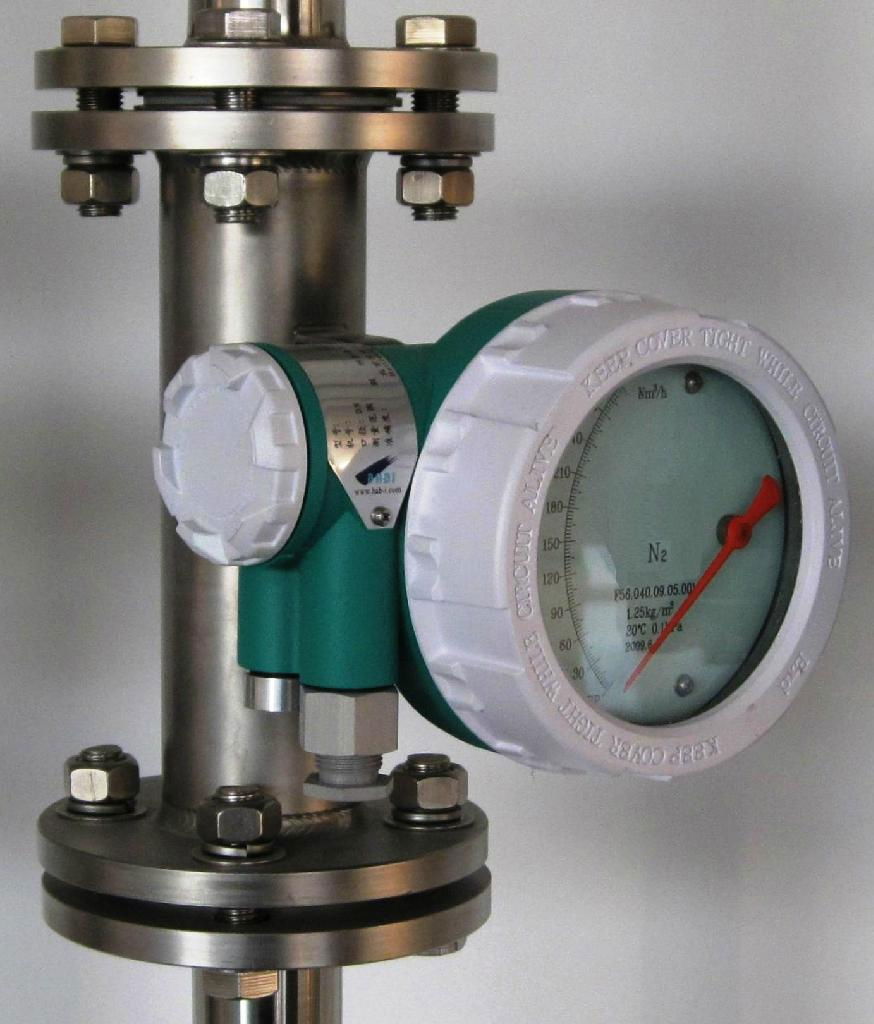 F56 metal tube variable area flowmeter 3