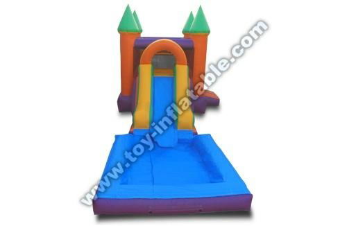 inflatable water game slide 2