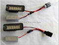 car license plate lamp for golf 6 license lamp for vw 