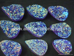 Agate Coated Druzy Gemstone