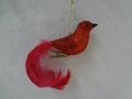 Christmas feather bird 3