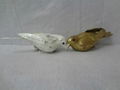 Feather bird with silver finish 3