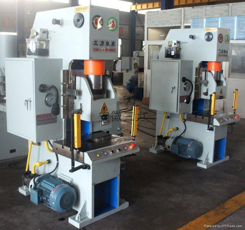 40T C frame hydraulic press machine 