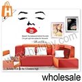 Marlene Monroe Design Decoration DIY Removable PVC Decals Wall Stickers