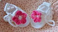 handmade crochet baby shoes (PYBS003) 1