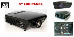 ON SALE!Economical new HD LED video HDMI Projector for HomeTheater/DVD/TV/WII   