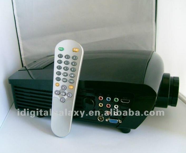 New economical LED projector for home theater video game DVD movie and TV