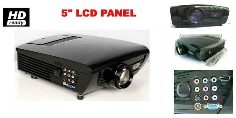 New economical LED projector for home theater video game DVD movie and TV 2